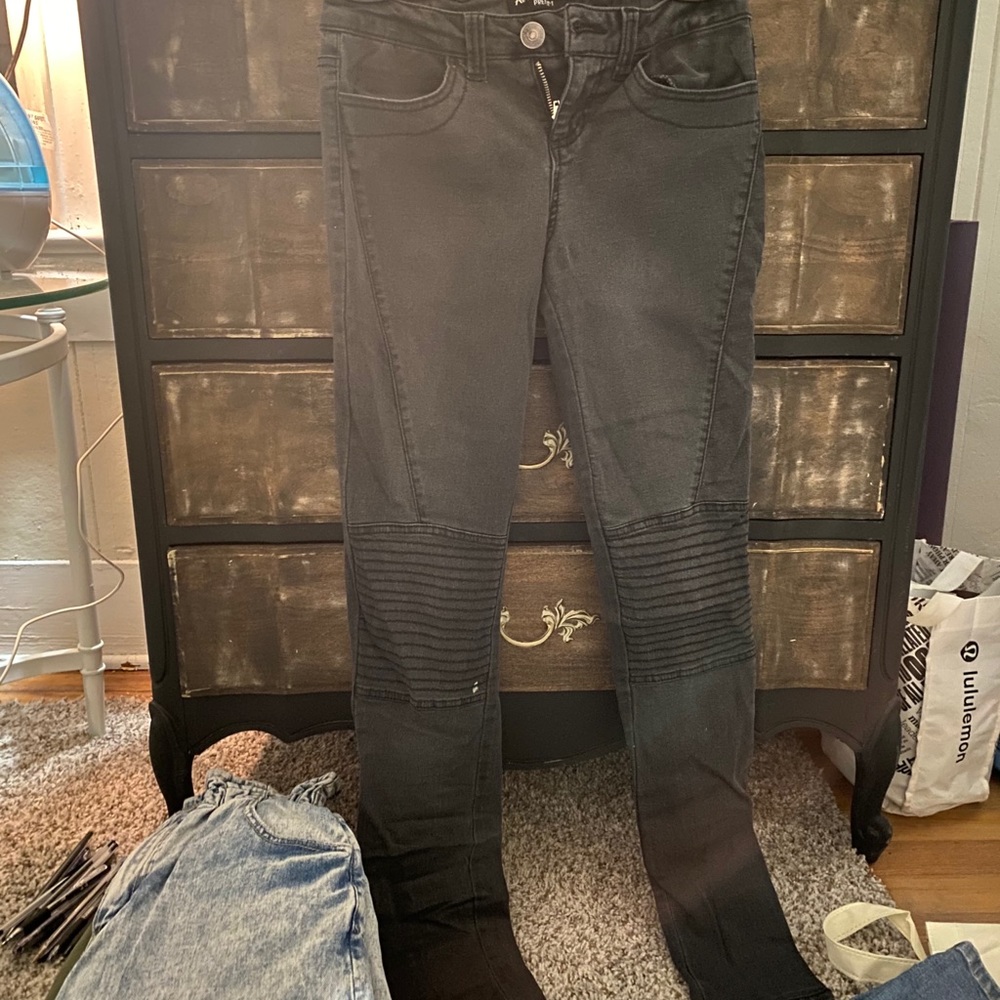 Almost Famous Moto Skinny Jeans